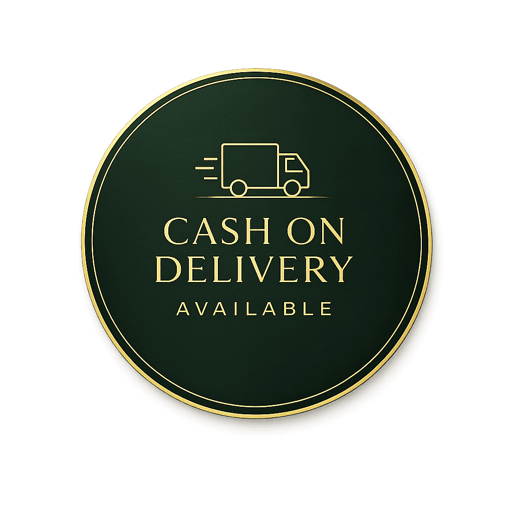 Cash on delivery available